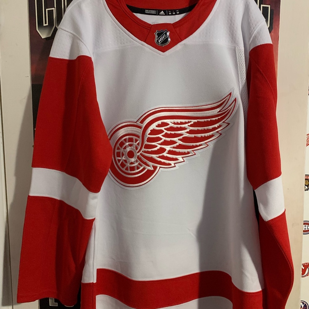 NHL Adidas Detroit Red Wings Jersey